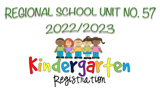 Kindergarten Registration with images of children