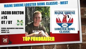Jacob Breton West Squad Top Fundraiser!