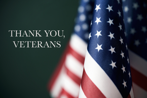 Thank you, Veterans photo