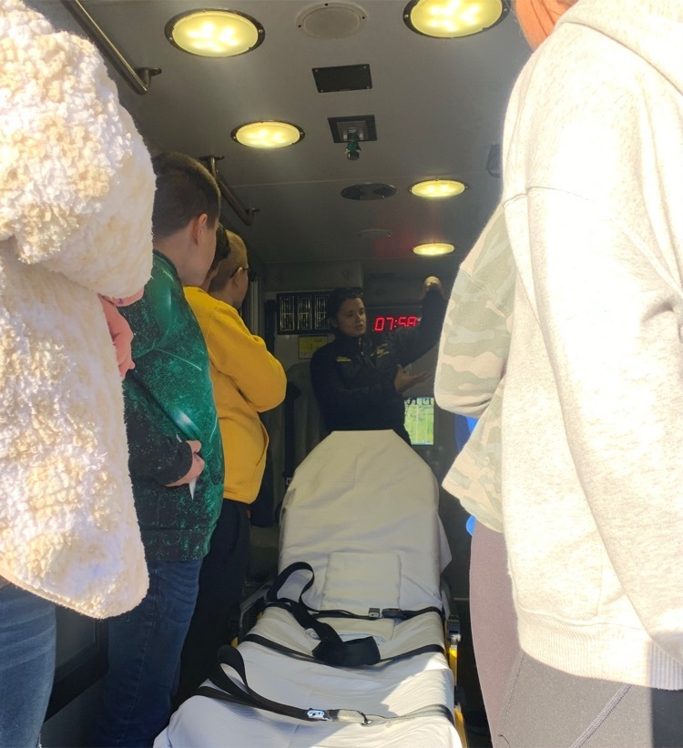 interior ambulance tour